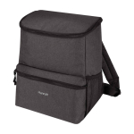 Grauer isothermischer Rucksack für Picknick und Ausflüge bedrucken