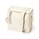 Kühltasche aus Baumwolle mit Kapazität von 3L, 280 g/m2 farbe beige dritte Ansicht