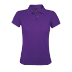 Damen Poloshirt aus Polyester und Baumwolle 200 g/m² SOL'S Prime farbe purpurfarben zweite Ansicht