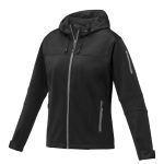 Wasserdichte Damenjacke aus Polyester 360 g/m² Elevate Life farbe schwarz