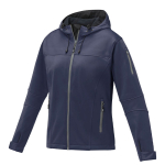 Wasserdichte Damenjacke aus Polyester 360 g/m² Elevate Life farbe marineblau