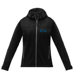 Wasserdichte Damenjacke aus Polyester 360 g/m² Elevate Life Ansicht mit Druckbereich