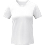Damen Funktionsshirt aus Polyester Mesh 105 g/m² Elevate Essentials farbe weiß zweite Vorderansicht