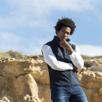 Atmungsaktive Weste aus recyceltem Softshell, 300 g/m2, MKT Jandro