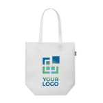 Bedruckbare RPET-Filztasche mit langen Henkeln mit Logo