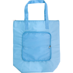 Faltbare Kühltasche innen aus Aluminium für Sommerevents farbe hellblau erste Ansicht