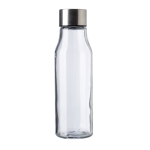 Glasflasche mit Ihrem Firmenlogo in mehreren Farben, 500ml farbe transparent