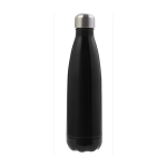 Vakuumisolierte Edelstahlflasche für Ausflüge in die Berge, 500ml farbe schwarz erste Ansicht
