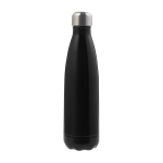 Edelstahlflasche mit Schraubverschluss in Silber 650ml farbe schwarz erste Ansicht