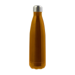 Edelstahlflasche mit Schraubverschluss in Silber 650ml farbe orange erste Ansicht