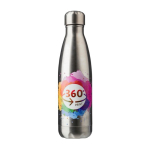 Edelstahlflasche mit Schraubverschluss in Silber 650ml farbe silber fünfte Ansicht