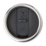 Doppelwandiger Thermosbecher mit Trinkschiebeöffnung, 450ml farbe weiß zweite Ansicht