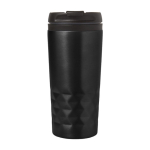 Becher mit geometrischem Muster und Trinköffnung im Deckel, 300ml farbe schwarz erste Ansicht