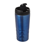 Becher mit geometrischem Muster und Trinköffnung im Deckel, 300ml farbe blau neunte Ansicht