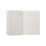 Nachhaltiges liniertes Notizbuch mit Bambus-Cover und Bambus-Kuli, A5 farbe braun fünfte Ansicht