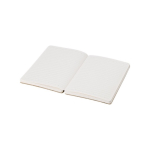 Nachhaltiges liniertes Notizbuch mit Bambus-Cover und Bambus-Kuli, A5 farbe braun siebte Ansicht