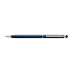 Touchpen aus Aluminium farbig lackiert mit blauer Tinte für Kunden farbe blau erste Ansicht
