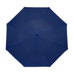 Kleiner faltbarer manueller Regenschirm als Werbeartikel, Ø 97 farbe marineblau zweite Ansicht