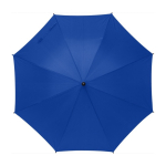 Automatischer Regenschirm aus RPET mit Logo bedrucken, Ø 107 farbe köngisblau erste Ansicht