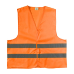 Sicherheitsweste aus Polyester in Gelb oder Orange, Größe M farbe neonorange erste Ansicht