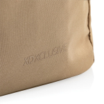 Thermokühltasche für 20 Dosen aus recyceltem Material farbe hellbraun sechste Ansicht