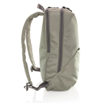 Laptop Rucksack aus recyceltem Polyester 15,6 Zoll farbe hellgrün dritte Ansicht