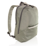 Laptop Rucksack aus recyceltem Polyester 15,6 Zoll farbe hellgrün siebte Ansicht