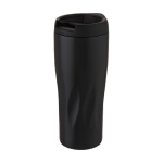 Thermosbecher mit geometrischem Design für festen Griff, 450 ml farbe schwarz