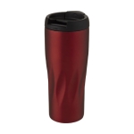 Thermosbecher mit geometrischem Design für festen Griff, 450 ml farbe rot