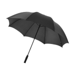 Manueller XXL-Regenschirm mit Stock und Stangen aus Fiberglas, Ø 132 farbe schwarz