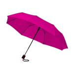 Faltbarer automatischer Regenschirm mit Hülle zum Verschenken, Ø 98 farbe pink