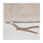 Kosmetiktasche aus Baumwolle und Polyester, 375 g/m2 farbe beige zweite Ansicht