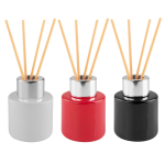 Aromaset mit 50 ml-Diffusor, 4 Duftstäbchen und Duftwachskerze farbe rot Detailbild 3