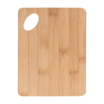 Küchenbrett aus Bambus mit ausgestanztem Loch in der Ecke farbe natürliche farbe zweite Ansicht