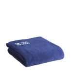 Günstige Kuscheldecke aus Fleece als Winter Merchandising, 240 g/m2 Ansicht mit Druckbereich