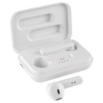 Bluetooth-Kopfhörer 5.0 in einer mit Logo bedruckbaren Box farbe weiß erste Ansicht