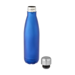 Vakuumisolierte Trinkflasche aus Edelstahl als Werbegeschenk, 500ml farbe schwarz zweite Ansicht
