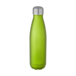 Vakuumisolierte Trinkflasche aus Edelstahl als Werbegeschenk, 500ml farbe lindgrün