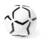 Fußball aus PVC in Schwarz und Weiß für Sportvereine bedrucken farbe weiß/schwarz erste Ansicht