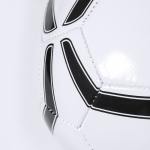 Fußball aus PVC in Schwarz und Weiß für Sportvereine bedrucken farbe weiß/schwarz dritte Ansicht