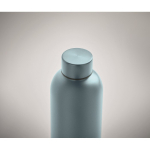 Doppelwandige, auslaufsichere Thermoflasche aus Edelstahl, 500 ml farbe hellblau zweites Detailbild