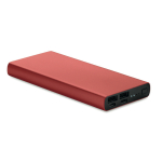 Externes Ladegerät aus Aluminium mit Schnellladetechnik, 10.000 mAh