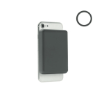 Bedruckbare magnetische Powerbank mit kabellosem Smartphone-Ladegerät