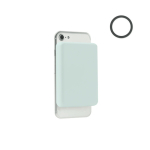 Bedruckbare magnetische Powerbank mit kabellosem Smartphone-Ladegerät