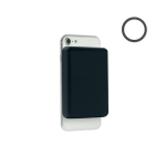 Bedruckbare magnetische Powerbank mit kabellosem Smartphone-Ladegerät