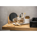 Naturbambuskamm mit Etui aus recyceltem Kraftpapier inklusive Stimmungsbild