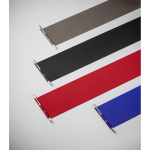 Recycelter Kugelschreiber aus Aluminium mit blauer Tinte mit Logo Stimmungsbild