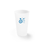 Mehrwegbecher mit gefrosteter Oberfläche für Festivals, 500ml farbe transparent