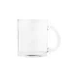Sublimationsbecher aus hochglänzendem Glas, 350ml farbe transparent zweite Ansicht