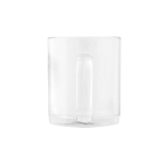 Sublimationsbecher aus hochglänzendem Glas, 350ml farbe transparent dritte Ansicht